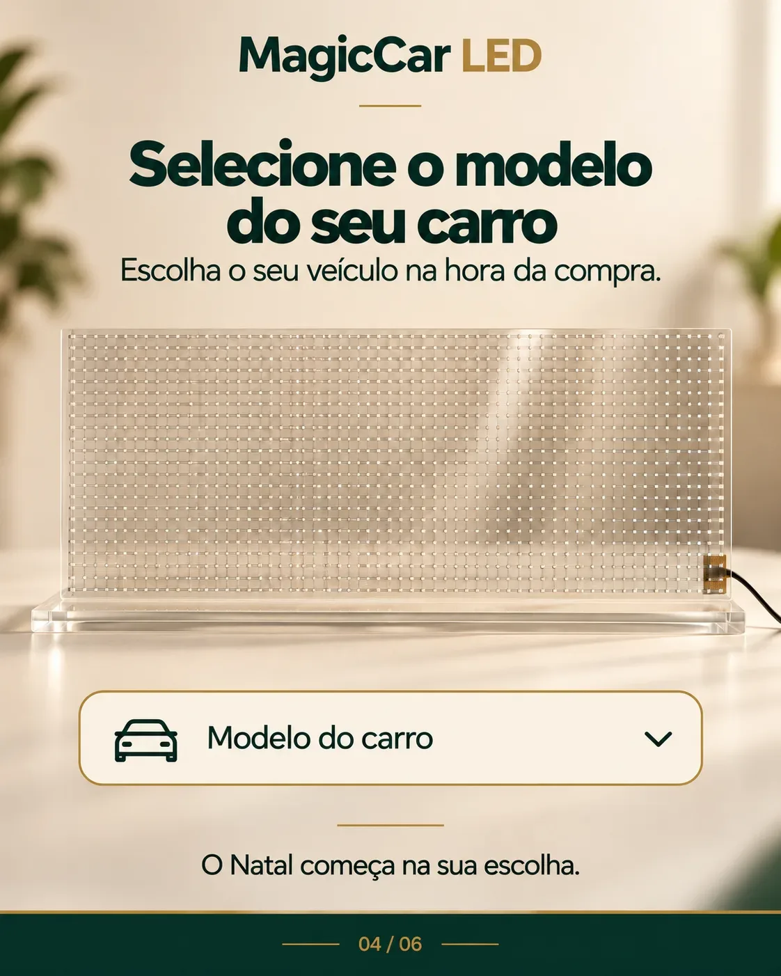 MagicCar LED – Transforme Seu Carro em um Espetáculo de Natal!