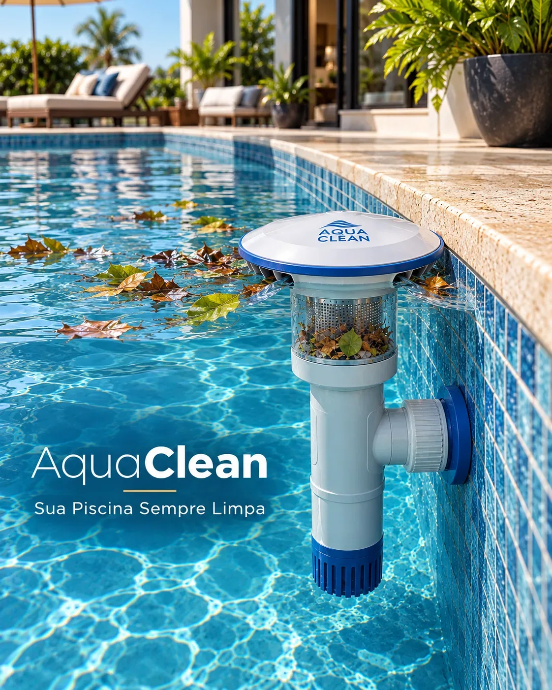 AquaClean - O Limpador de Piscinas mais Prático do Brasil